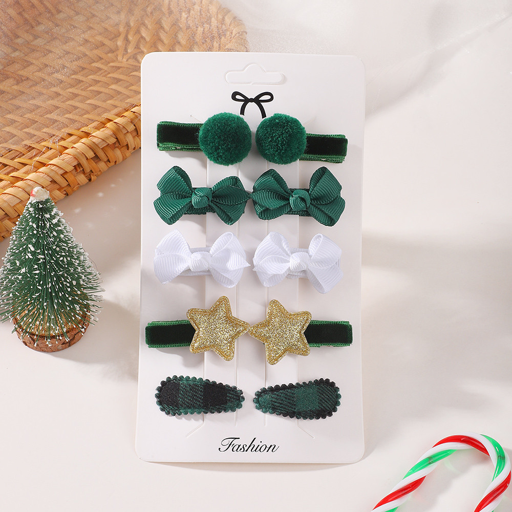 Christmas Throw Blanket - Barrettes de Noël pour enfants, lot