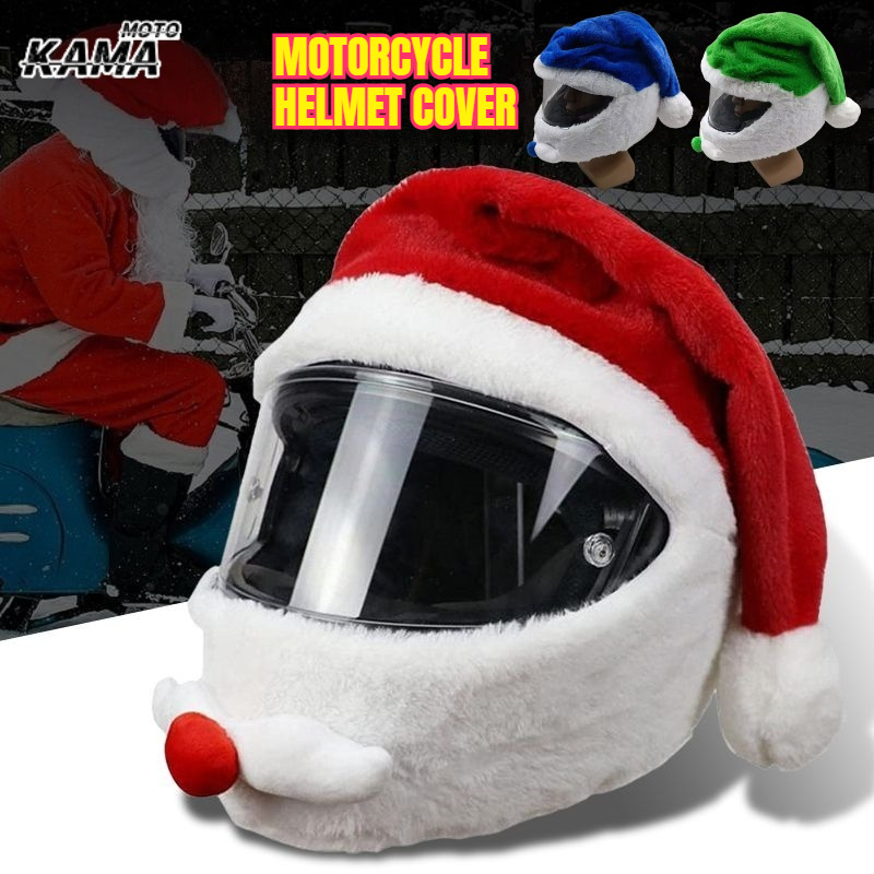 Santa Hat Plush - Housse de casque de Père Noël