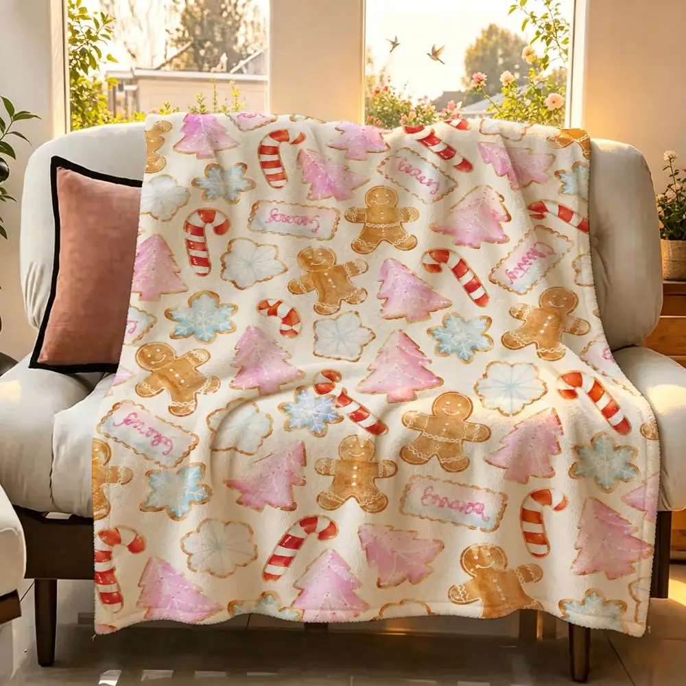 Couverture en flanelle à motif - Christmas Throw Blanket avis et prix
