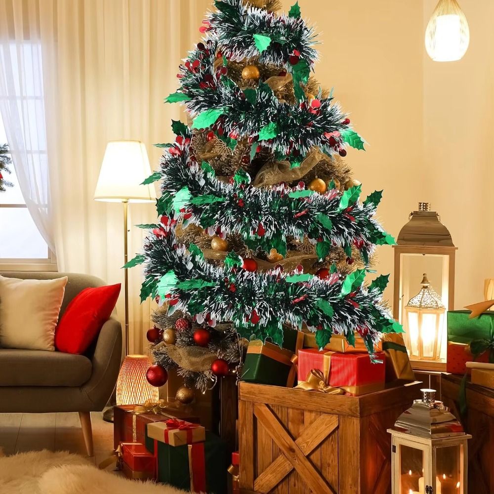 Guirlande de noël réutilisable - Tinsel Garland Decoration avis et prix