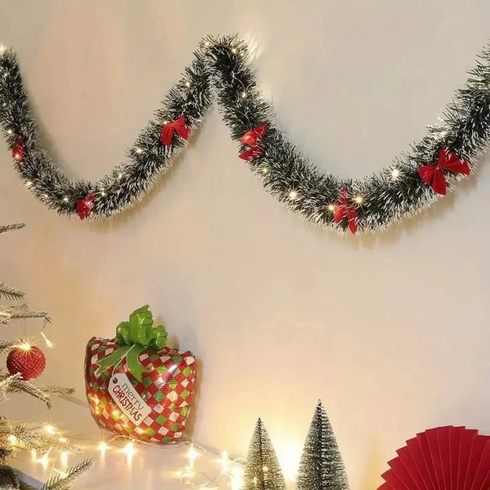 Guirlande de guirlandes de noë - Tinsel Garland Decoration avis et prix