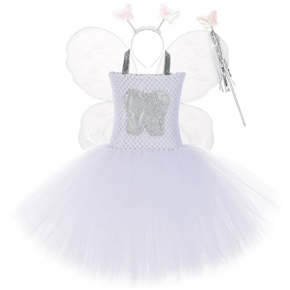 Costume de brevBlanc avec Aile - Elf Costume Christmas avis et prix