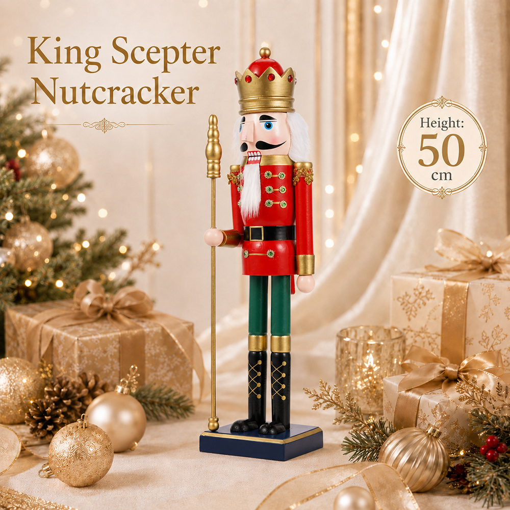 Casse-noix en bois de 50 cm, p - Nutcracker Figurine avis et prix