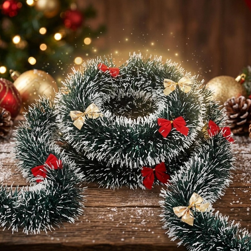 Guirlande de Noël en guirlande - Tinsel Garland Decoration avis et prix