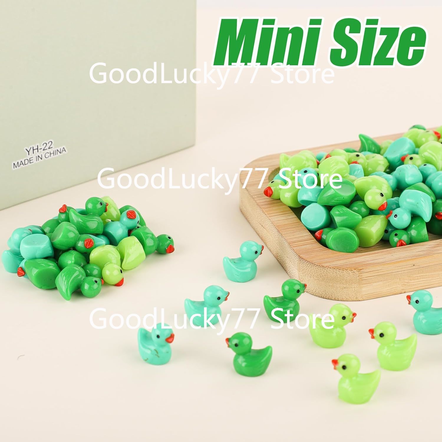 Mini canards verts en résine,  - Nutcracker Figurine avis et prix