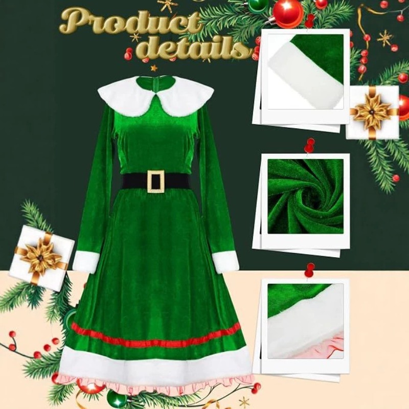 Ensemble de costume d'elfe de  - Elf Costume Christmas avis et prix