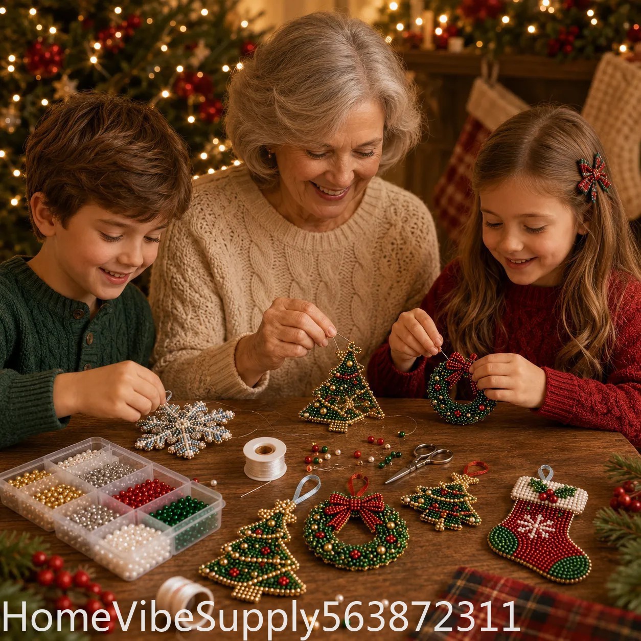 Kit de bricolage 3D avec perle - Christmas Stocking Hanging avis et prix