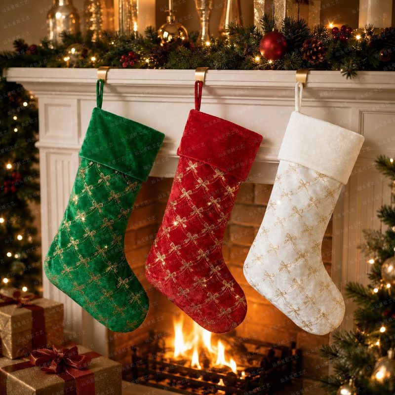 Nouvelle décoration de Noël à  - Christmas Stocking Hanging avis et prix