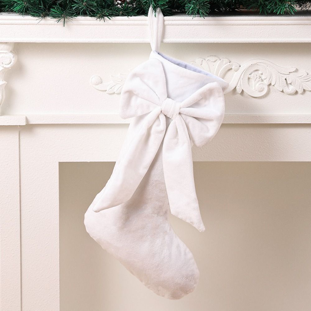 Chaussette de Noël en velours  - Christmas Stocking Hanging avis et prix